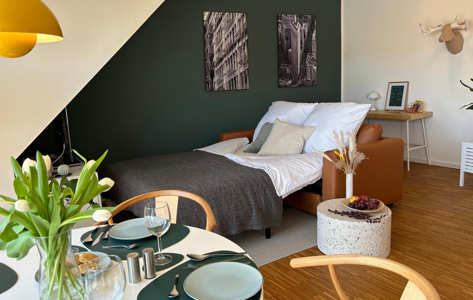 Neues Trendy Dachgeschossloft Apartment ฮันโนเวอร์ ภายนอก รูปภาพ